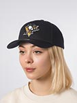 Бейсболка MITCHELL NESS арт. EU1053-PITPEN-BLK Pittsburgh Penguins NHL (черный)